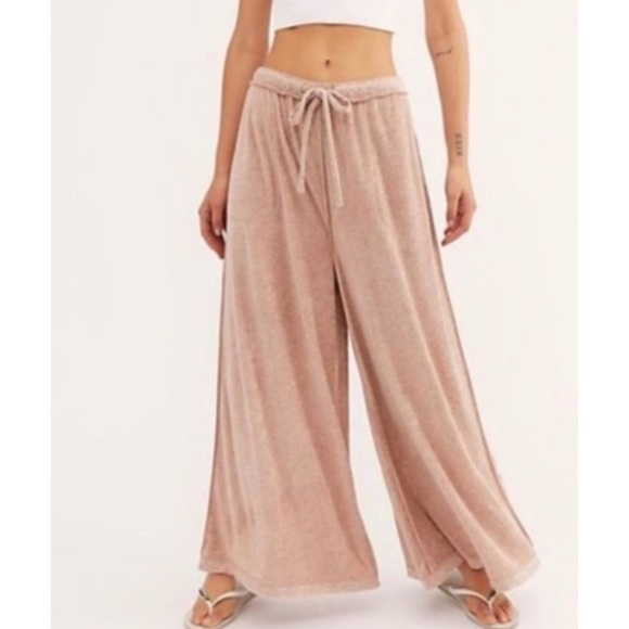 Free People Other - NWT FREE PEOPLE Make it Maxi Wide Leg Pants